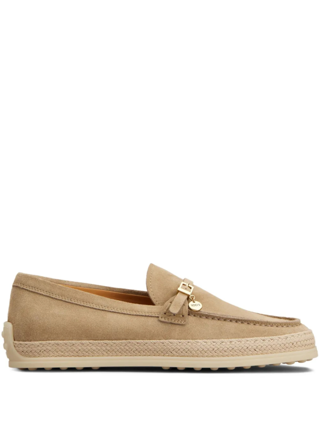 Tod's замшевые лоферы, нейтральный