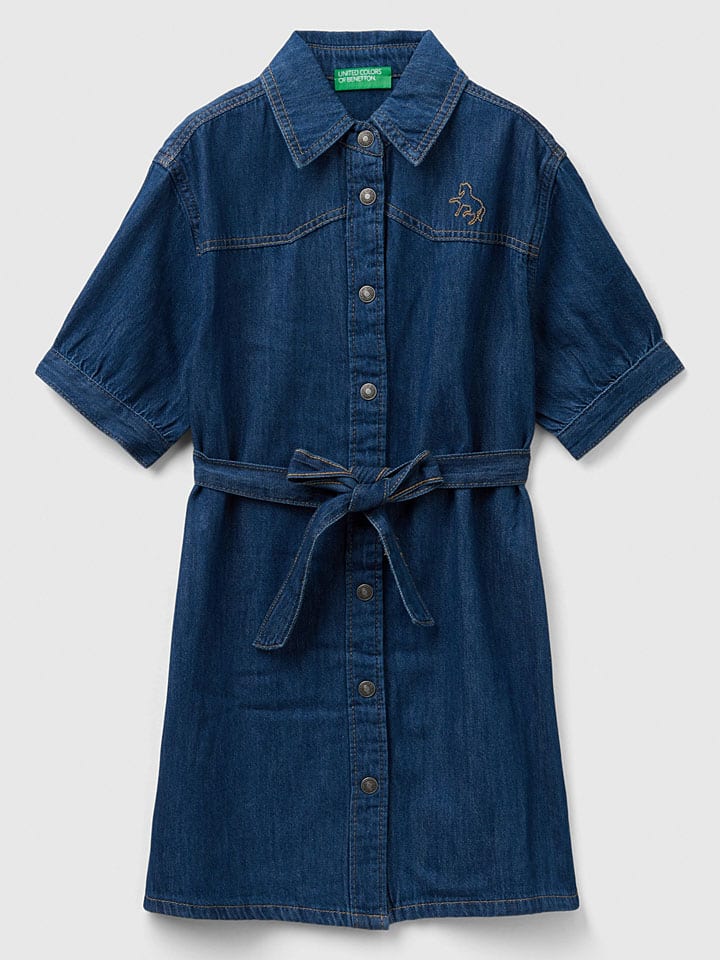 

Платье Benetton, темно-синий