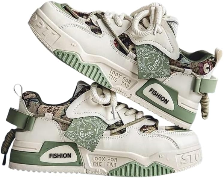 

Модные низкие повседневные кроссовки в стиле ретро, стильный дизайн для весны и осени, модные мужские кроссовки в сочетающихся цветах, на шнуровке, подходят для прогулок на свежем воздухе, в кампусе, прогулок по городу, пробежек, путешествий Hhh...