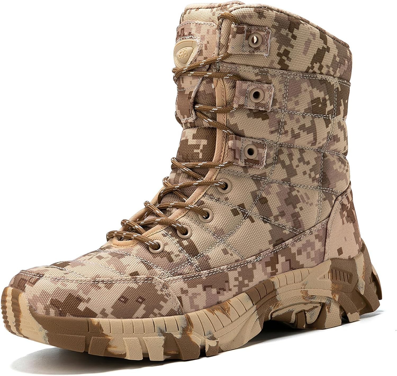 

Мужские походные ботинки, ботинки на шнуровке, джунглевые ботинки, зимние ботинки для мужчин Generic, хаки