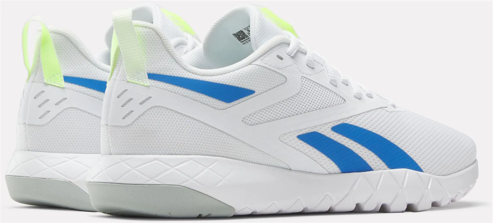 

Кроссовки Reebok "FLEXAGON FORCE 4", цвет Footwear White/Kinetic Blue/Digital Lime