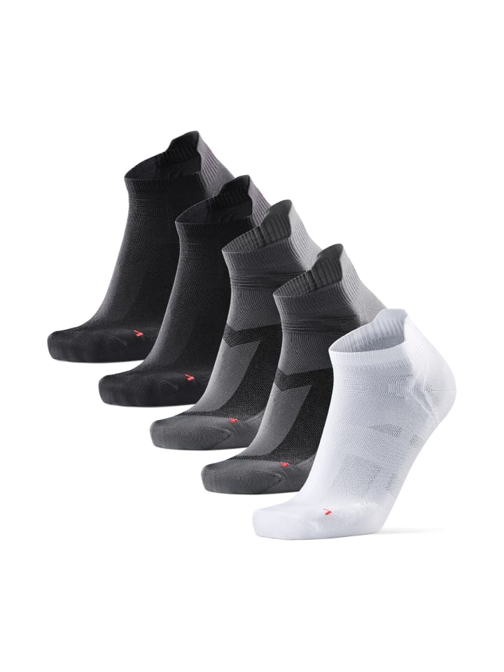 

DANISH ENDURANCE Беговые носки-невидимки черного/серого/белого цвета