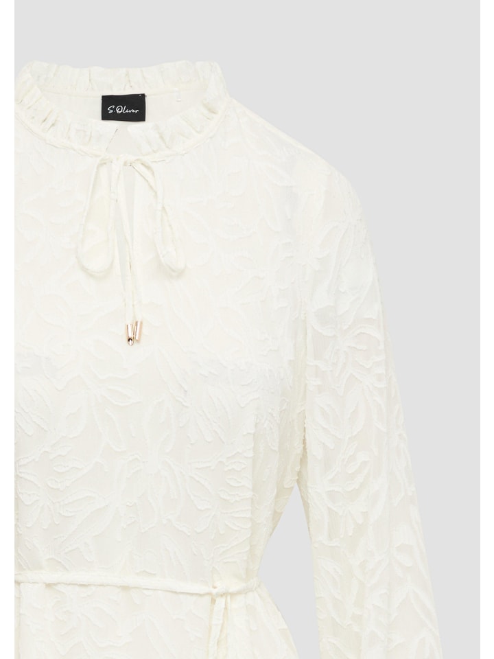 

Длинное платье s.Oliver BLACK LABEL, кремовый