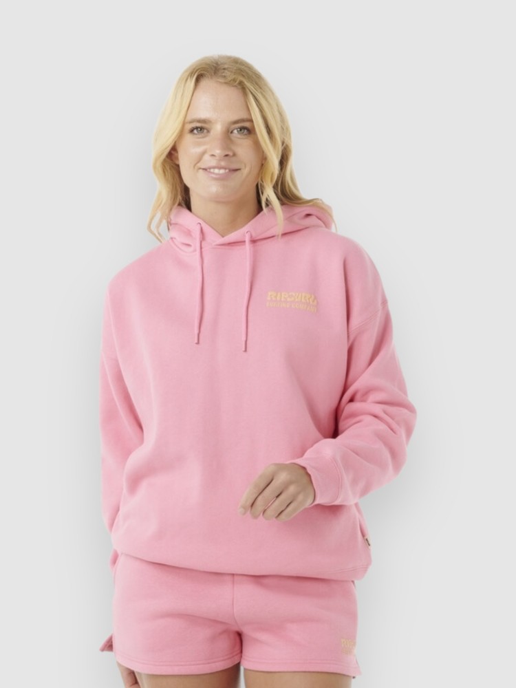 

Толстовка Rip Curl Surf Puff Heritage Hoodie, pink/orange