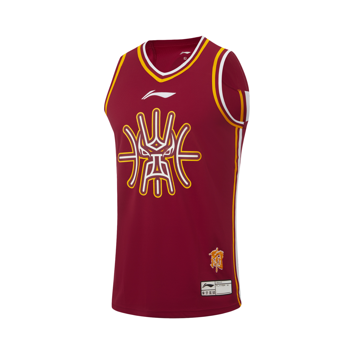 

Коллекция баскетбол баскетбольная майка мужская LINING, темно-красный