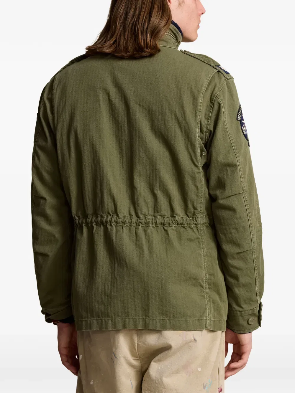 Полевая куртка, украшенная нашивками Polo Ralph Lauren, зеленый — фото 4
