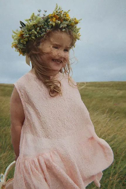 Платье летнее VOLA DRESS Konges Sløjd, розовый