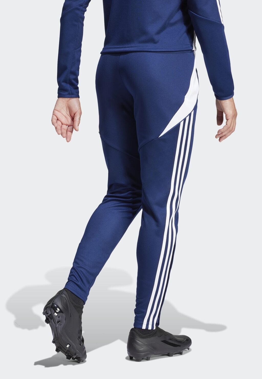 Брюки для бега TIRO24 adidas Performance, цвет team navy blue 2/white — фото 3