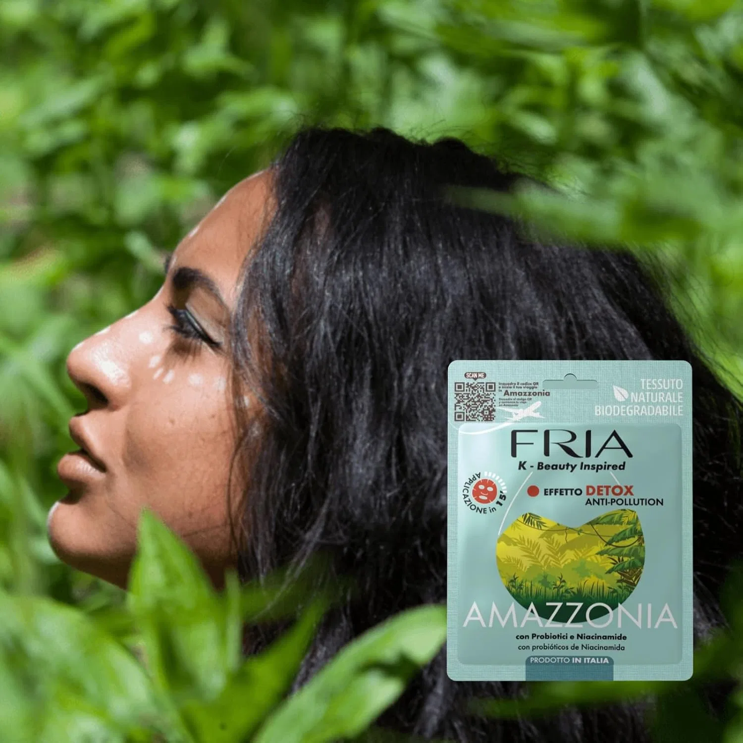 Тканевая маска Fria — Для лица K-Beauty Amazonia с олигосахаридом — фото 3