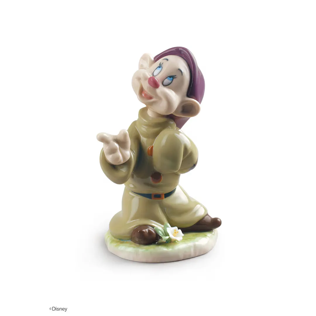 

Декоративная фигурка Гном Белоснежка Dopey Lladró, разноцветный