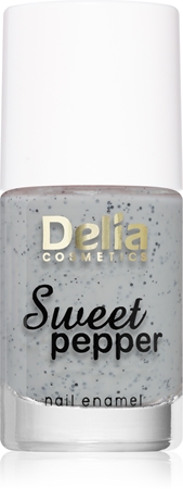 

Лак для ногтей Delia Cosmetics Sweet Pepper Black Particles, 01 Cloudy 11 ml