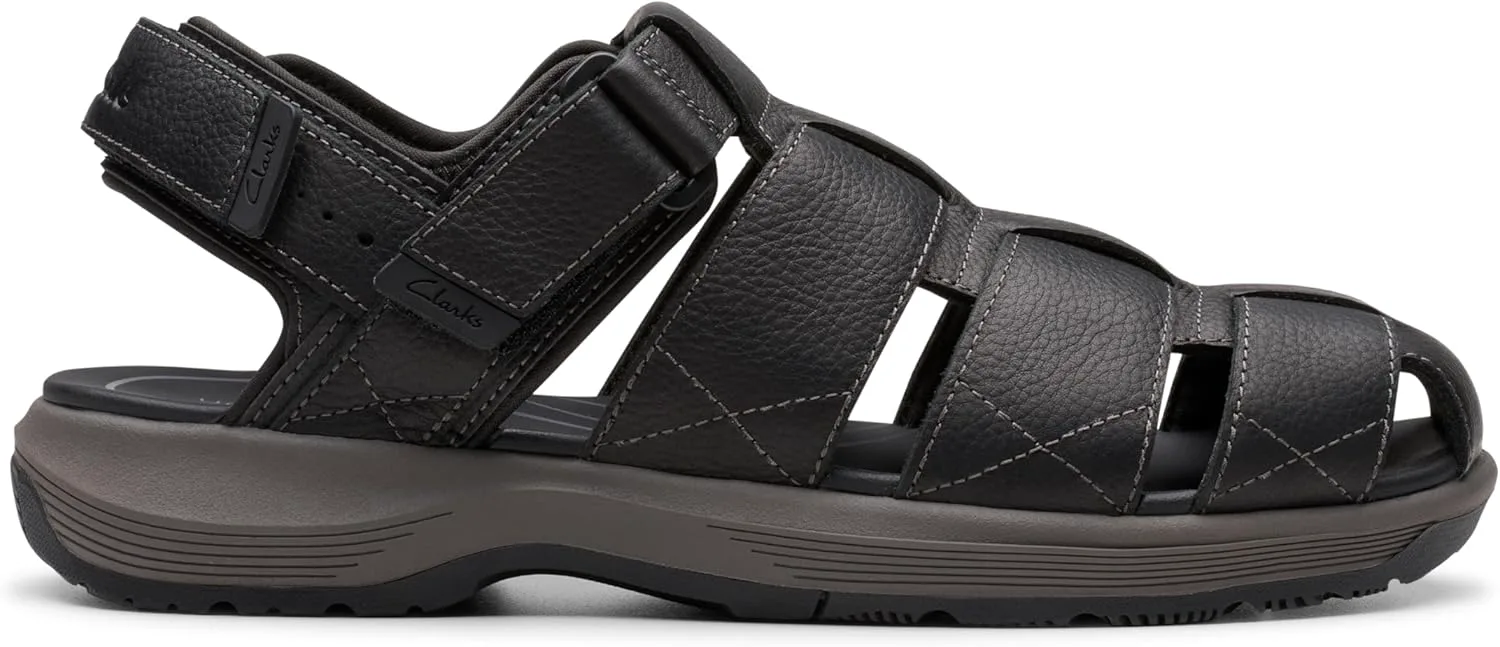 Мужские сандалии Clarks Guideview Cove Fisherman, черный