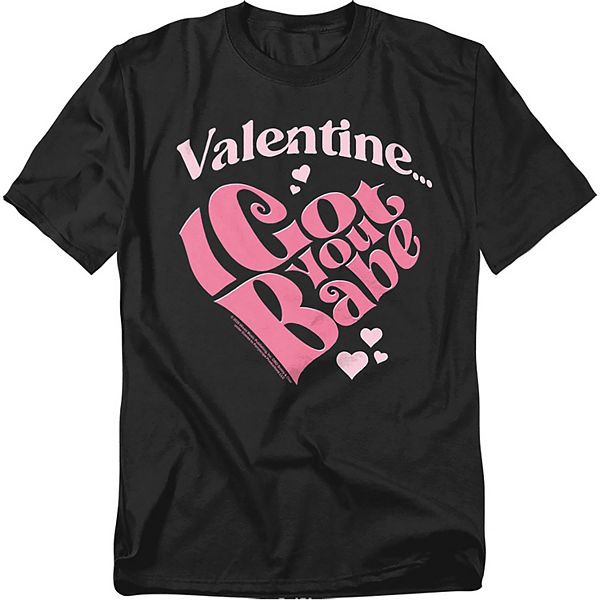 

Футболка Big & Tall с принтом Sonny & Cher "ValentineI Got You Babe" Licensed Character