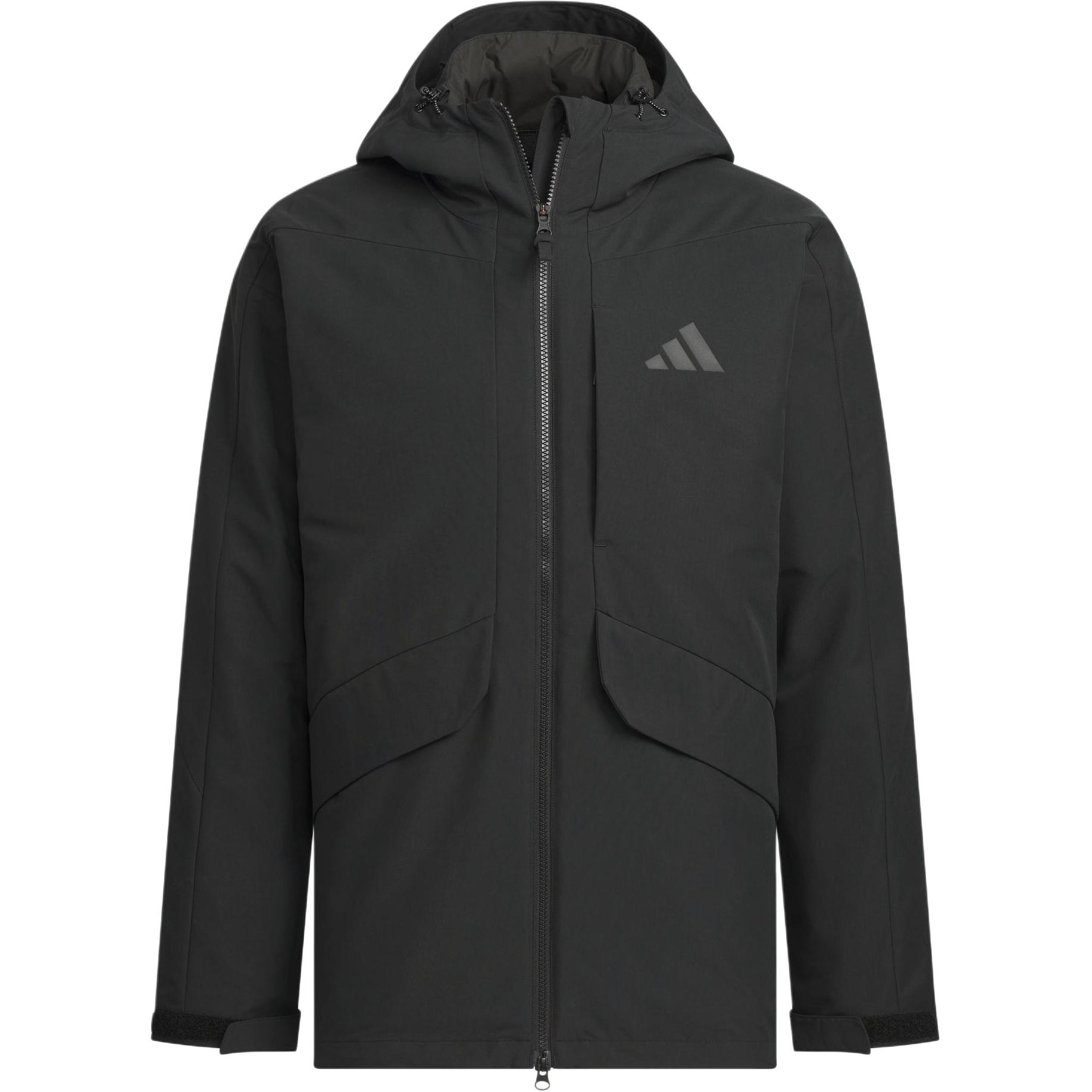 

Куртка пуховая мужская черная Adidas, Черный, Куртка пуховая мужская черная Adidas