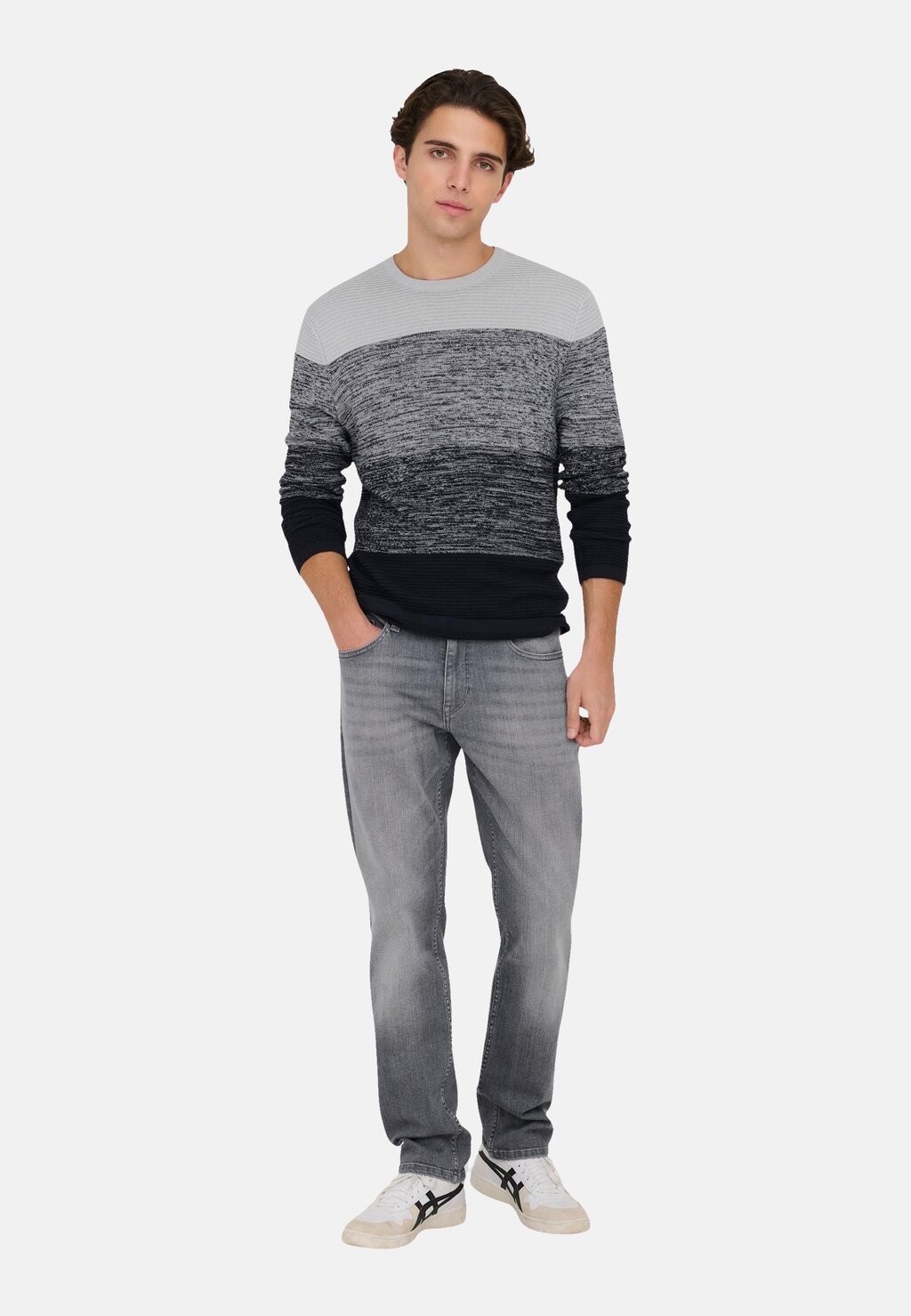 

Джемпер HUGO COLORBLOCK Only & Sons, темно-синий