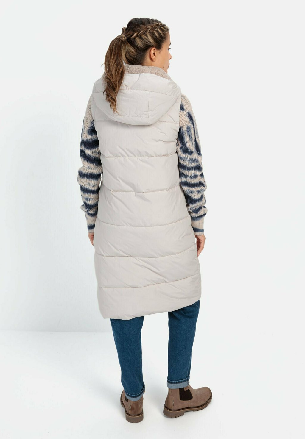 

Жилет PUFFER MIT camel active, светло-серый
