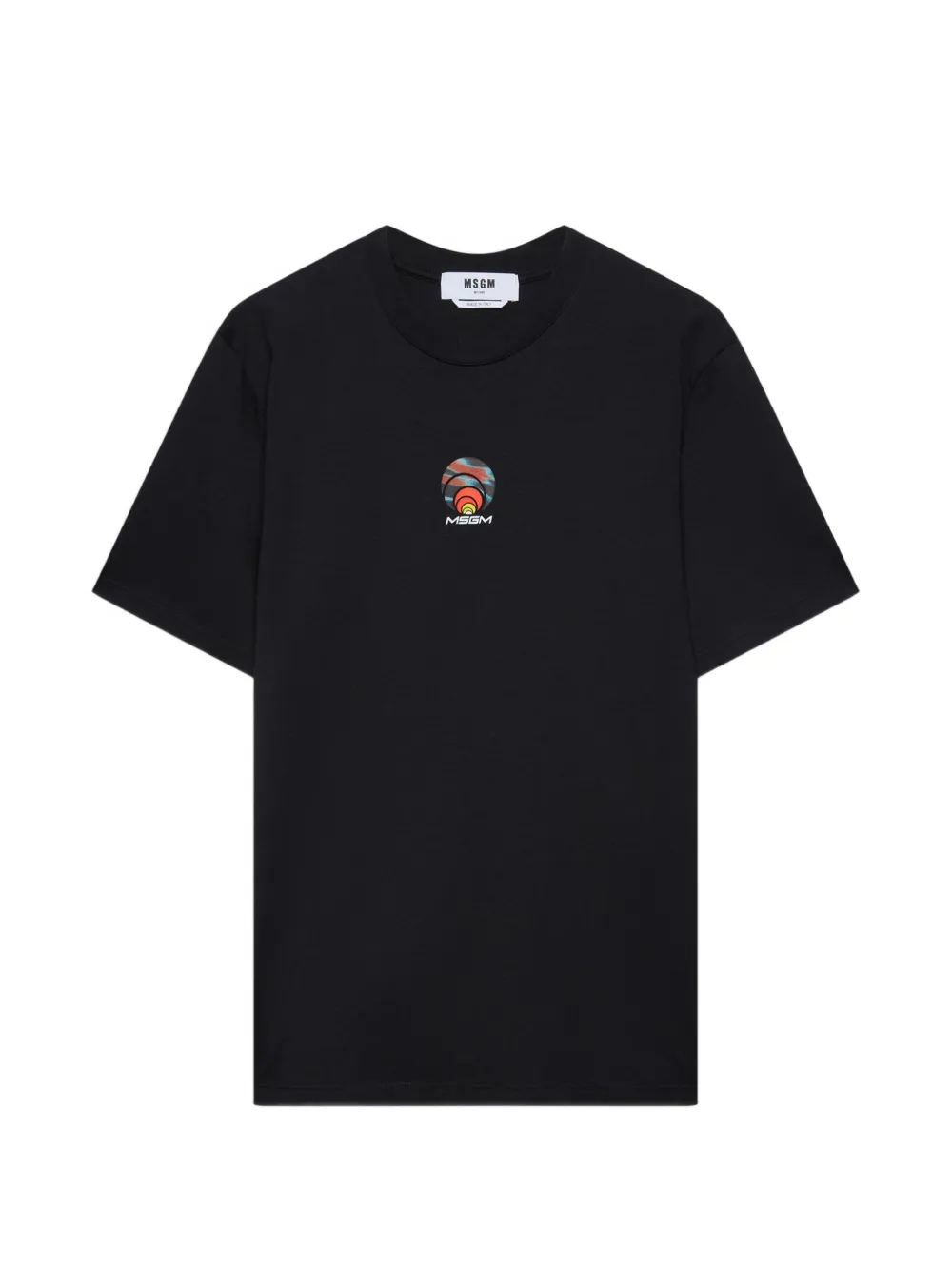 

Футболка с принтом Msgm, черный