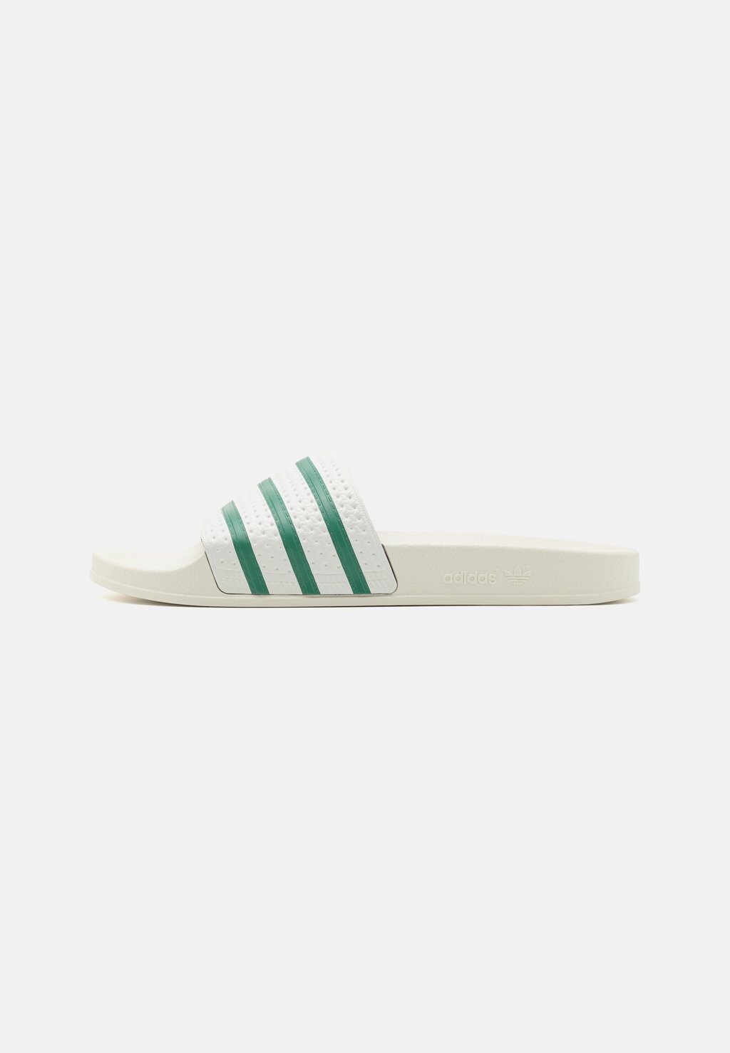 

Тапочки Adilette Unisex adidas Originals, цвет off white/preloved green