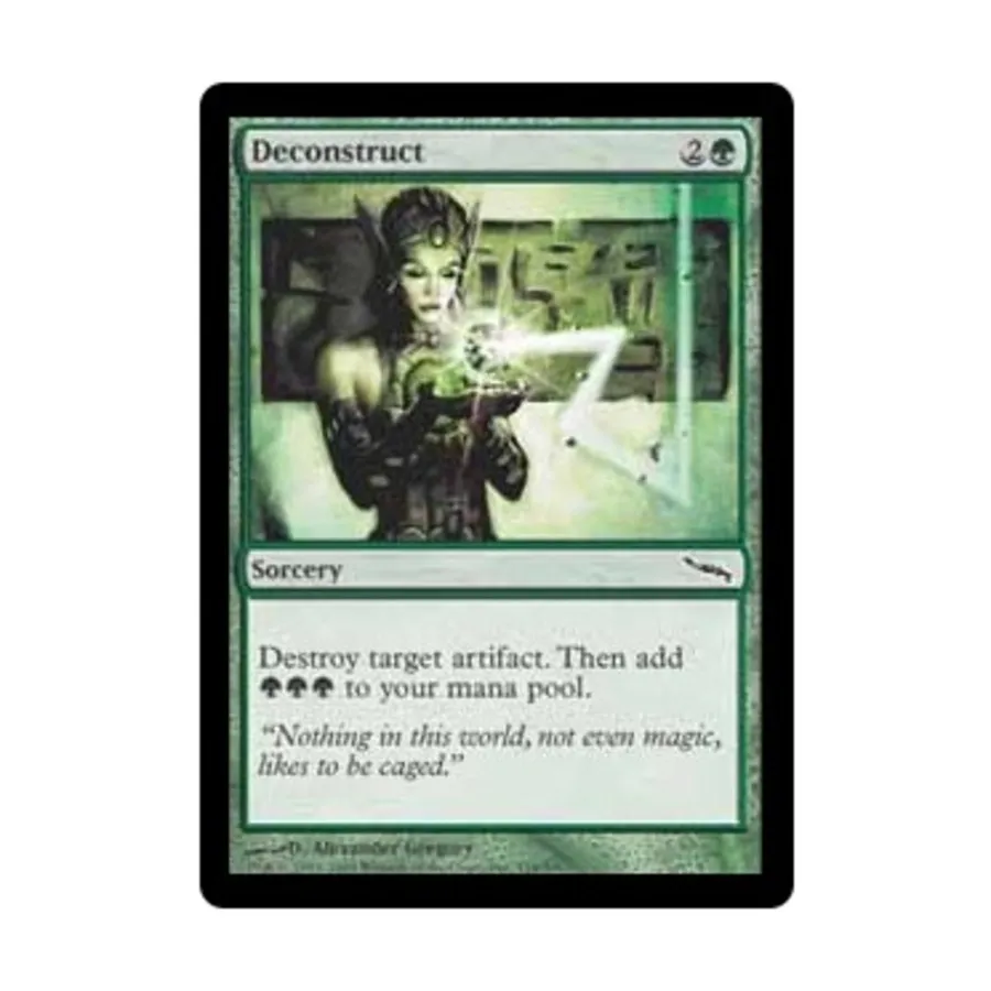 

CCG Деконструировать (С), MTG - Mirrodin