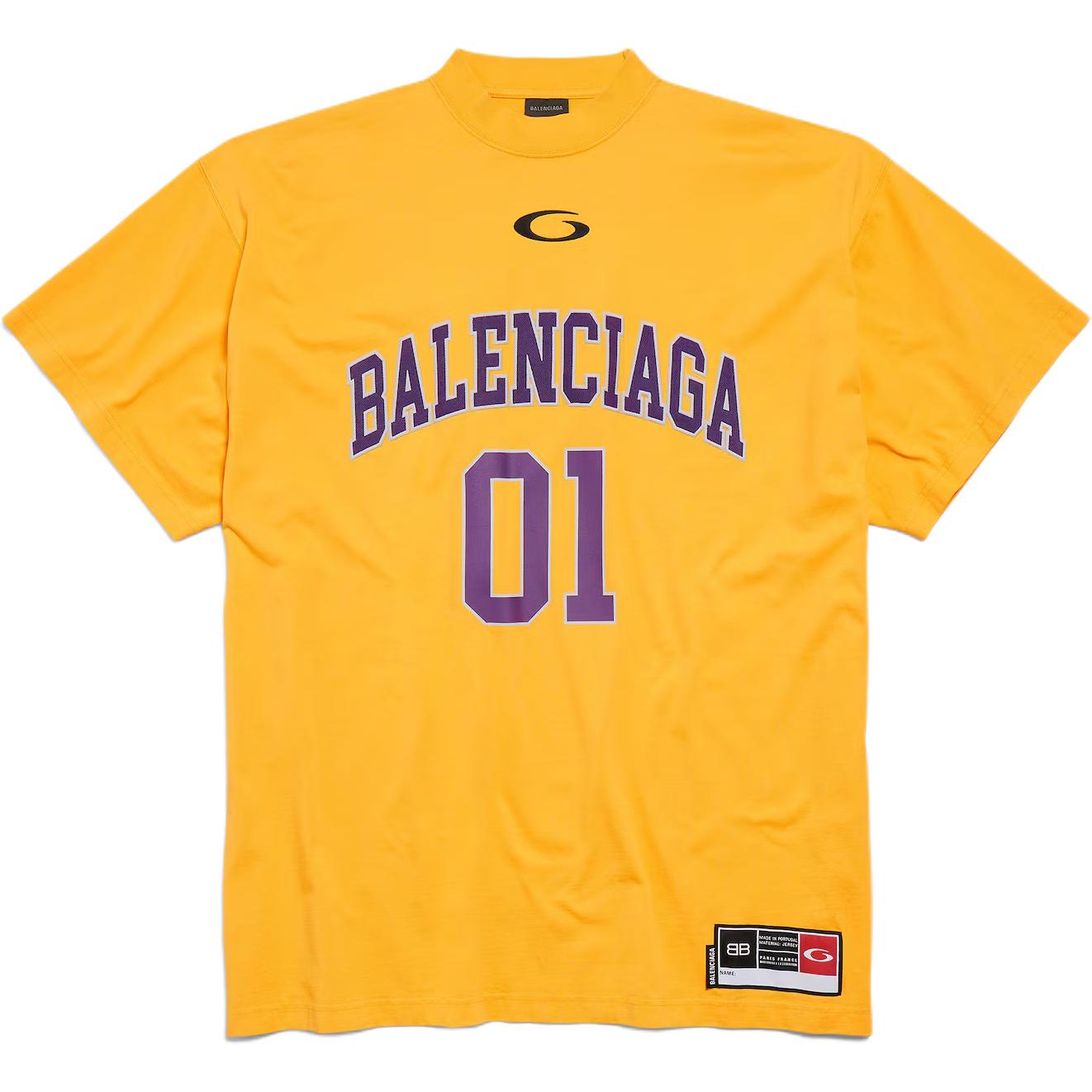 

Баскетбольная майка футболка Balenciaga, желтый