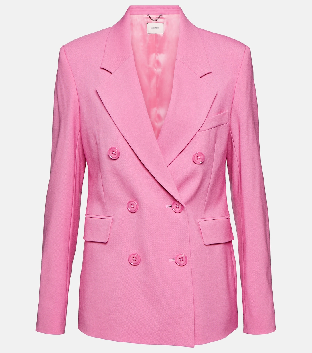 

Блейзер из смесовой шерсти Поразительная легкость Dorothee Schumacher, Adored Pink