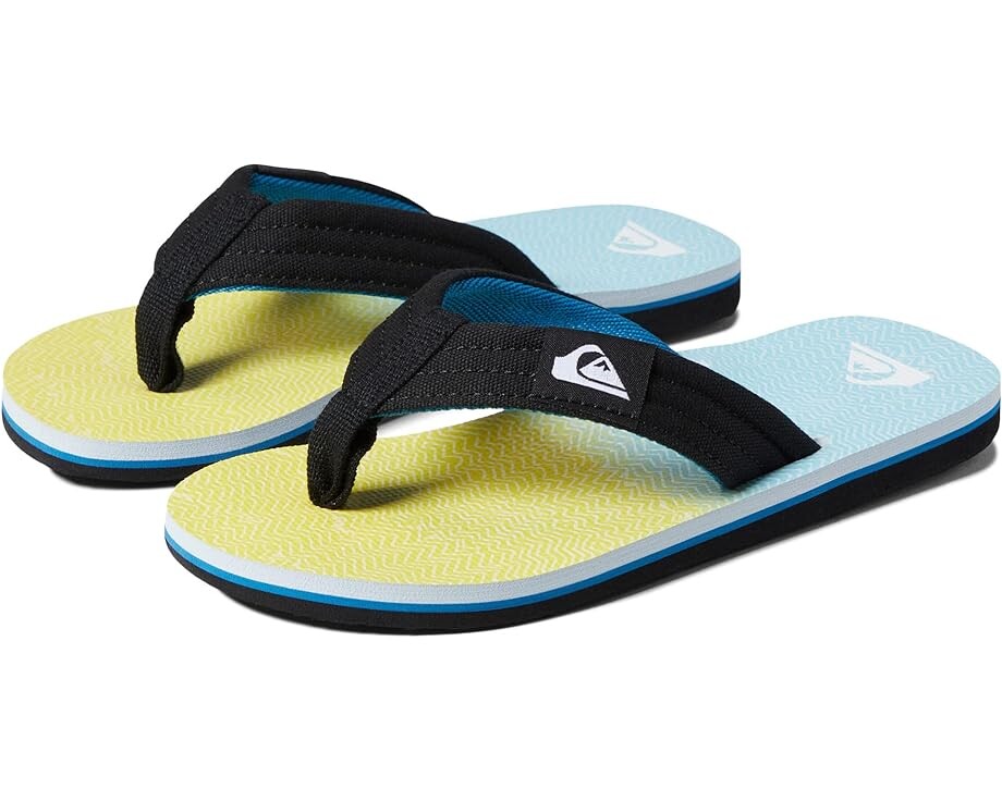 

Сандалии Quiksilver Molokai Layback, цвет Blue/Blue/Yellow