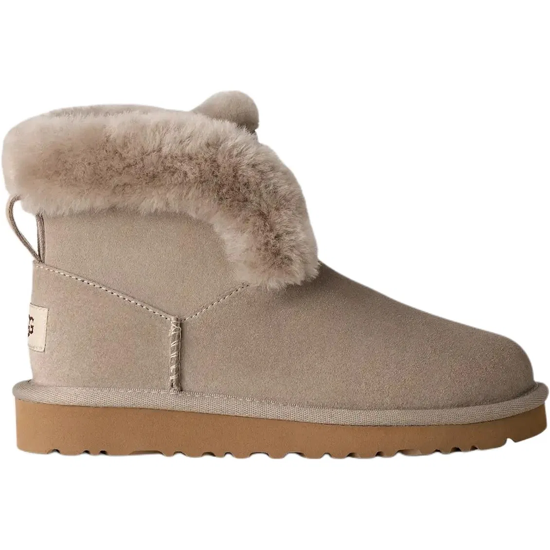 Детские зимние ботинки Classic Novelty Snow Boots UGG серые — фото 3