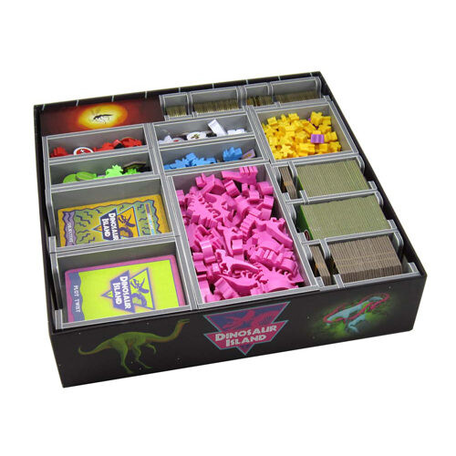 

Коробка для хранения настольных игр Dinosaur Island Insert Folded Space