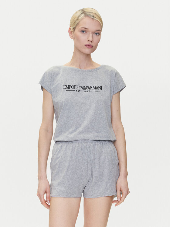 

Пижама обычного кроя EW000495 AF10881 O8002 Emporio Armani Underwear, серый