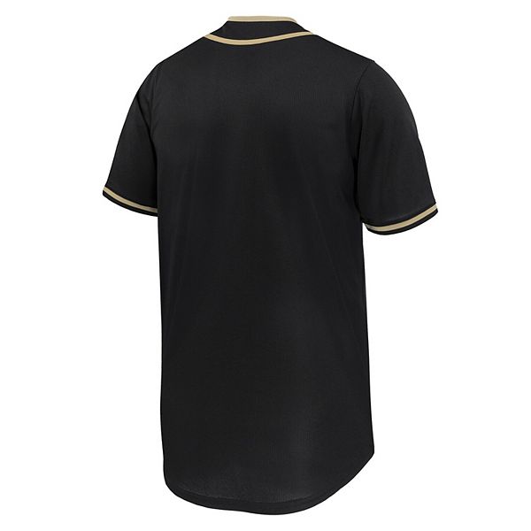 Мужская черная бейсбольная майка Wake Forest Demon Deacons Limited Nike — фото 3
