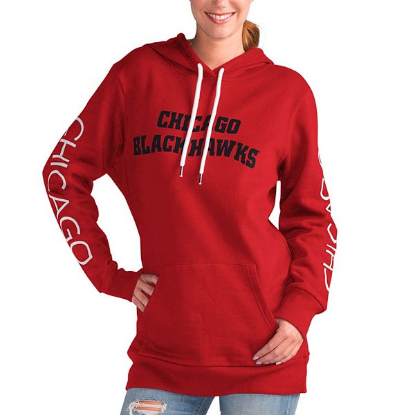 

Толстовка с капюшоном Women's 4her by carl banks red chicago blackhawks overtime G-Iii