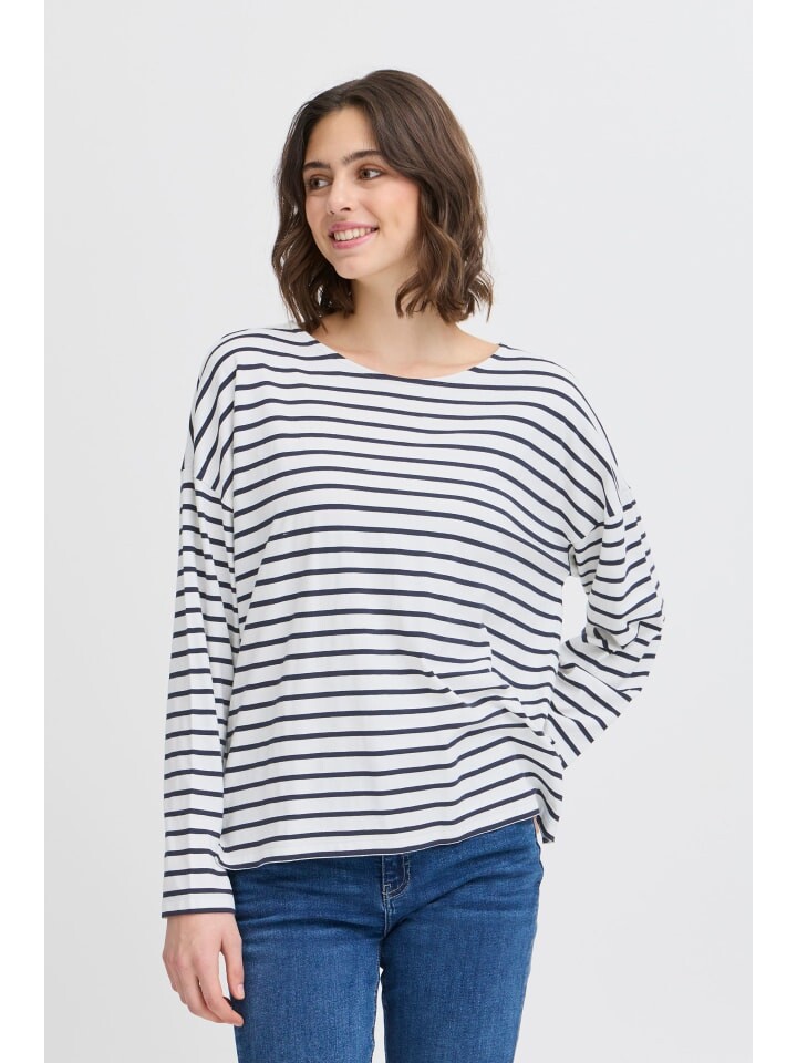 

Лонгслив Fransa Longsleeve, белый