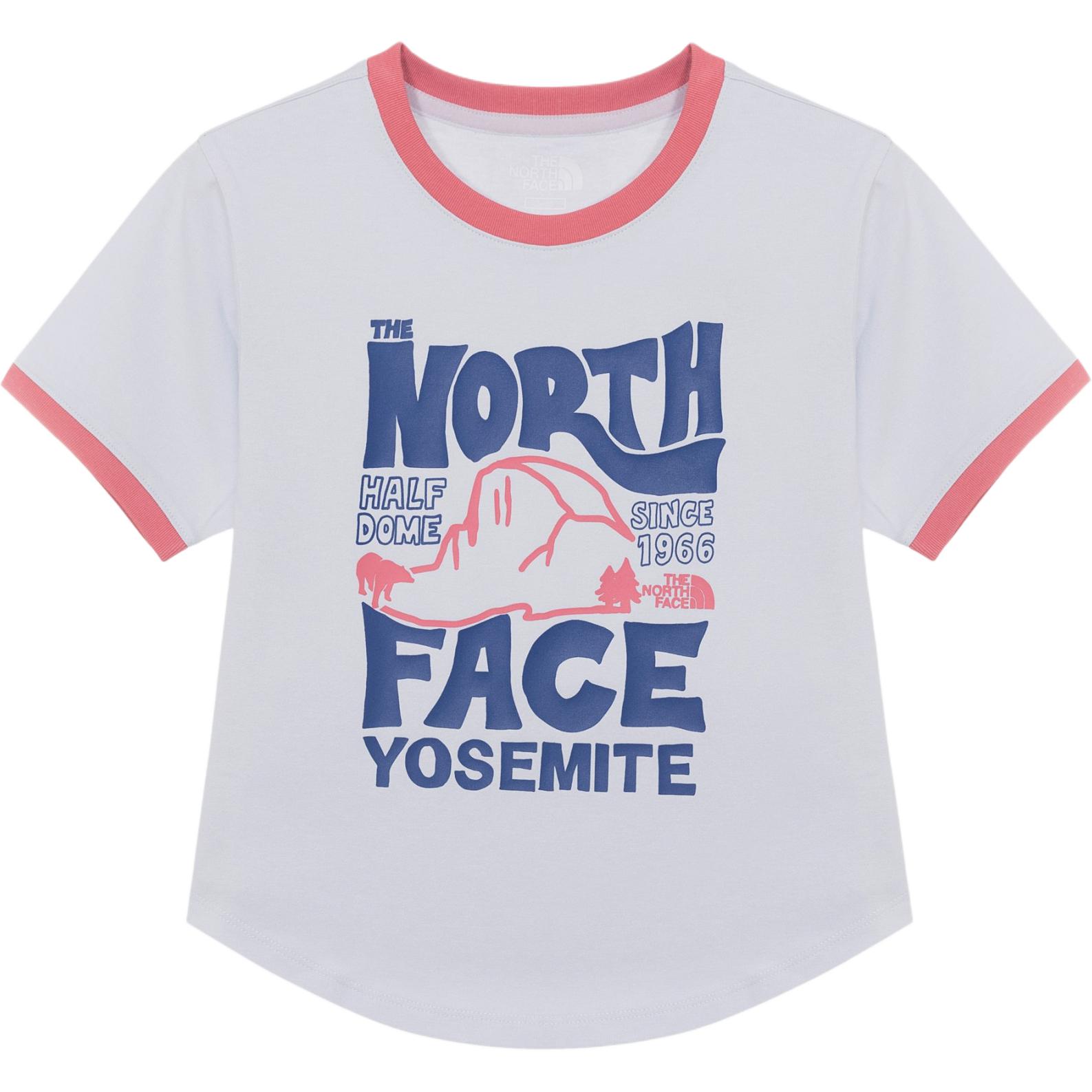 

THE NORTH FACE Футболка женская светло-голубая, Синий, THE NORTH FACE Футболка женская светло-голубая