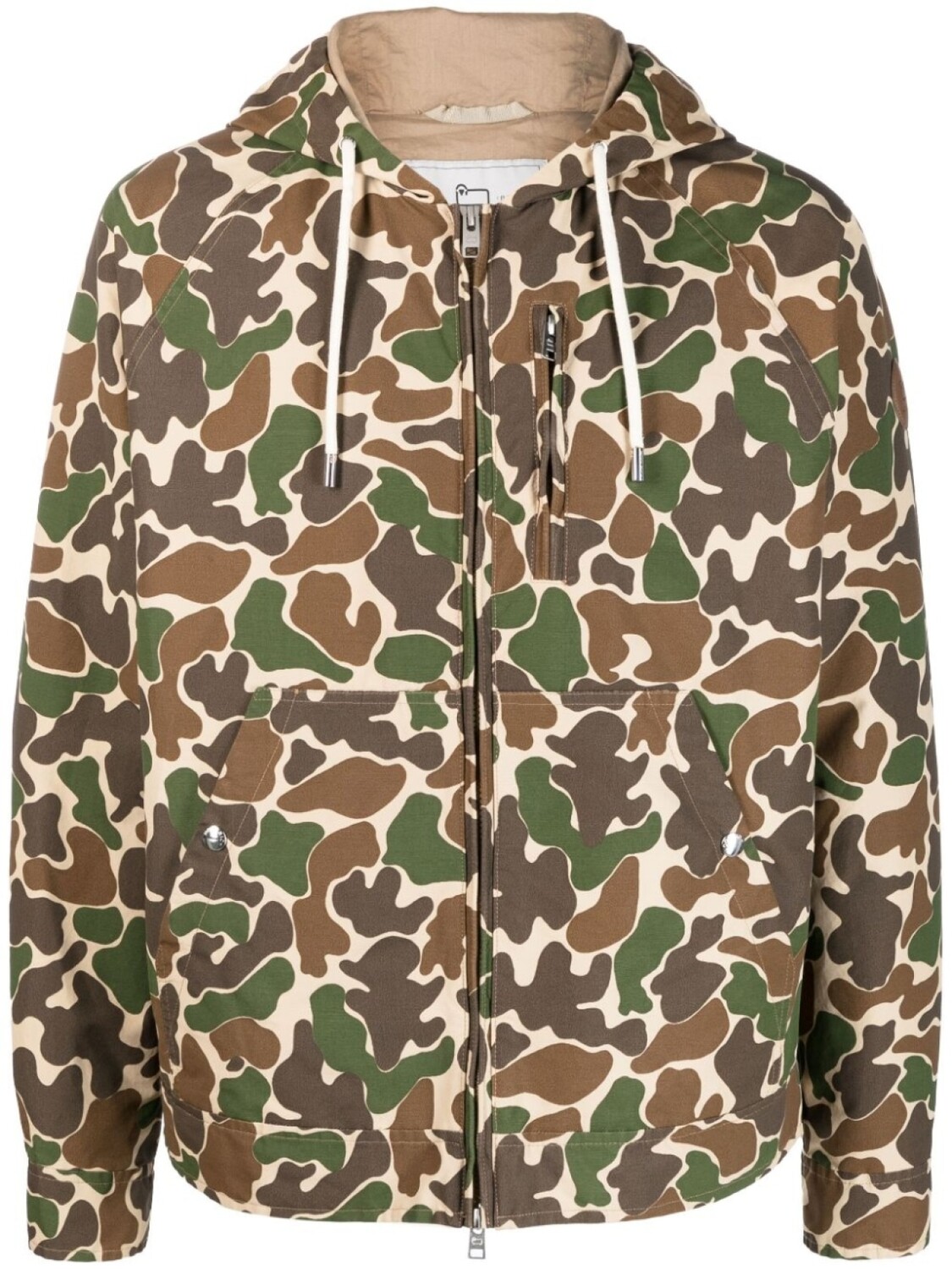 

Woolrich куртка с камуфляжным принтом, серый
