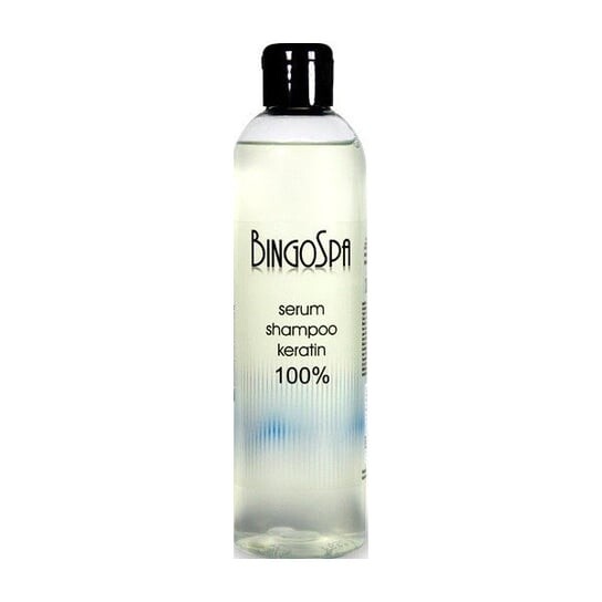 

Шампунь-сыворотка с кератином 100%, 300 мл Bingospa