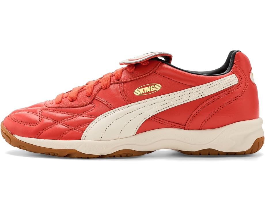 Мужские кроссовки PUMA King Indoor, Red Fire/Frosted Ivory — фото 4