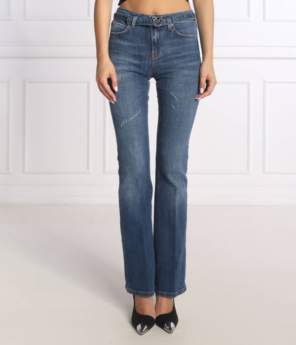 

Джинсы Pinko Flora 27 Flare Fit, синий