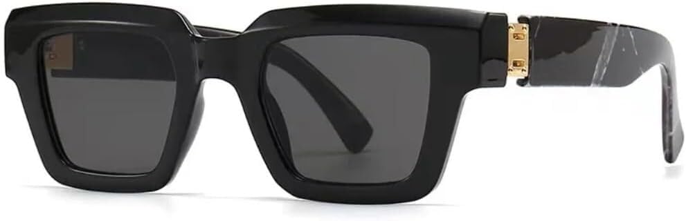 

Солнцезащитные очки для мужчин и женщин - защита UV400 - прозрачные градиентные очки в стиле панк для занятий спортом на открытом воздухе и вождения LXLHWN, Ttyj207-10