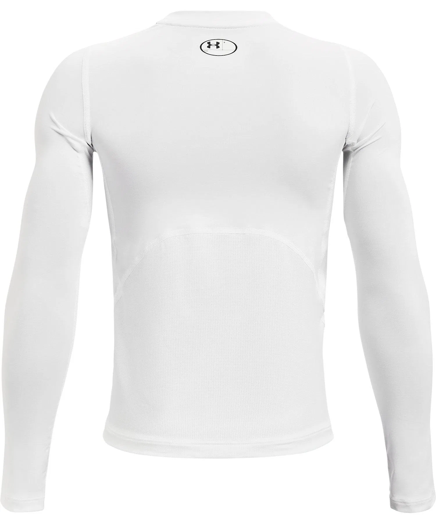 Детская футболка с длинным рукавом UA HeatGear Armor UNDER ARMOUR чёрный — фото 4