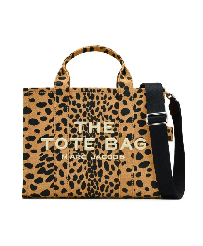 

Сумка-Шоппер с леопардовым логотипом Marc Jacobs, коричневый