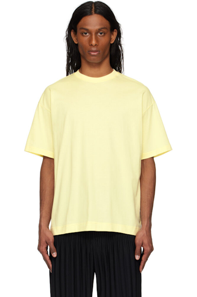 

Футболка в желтую клетку Windswept HOMME PLISSÉ ISSEY MIYAKE