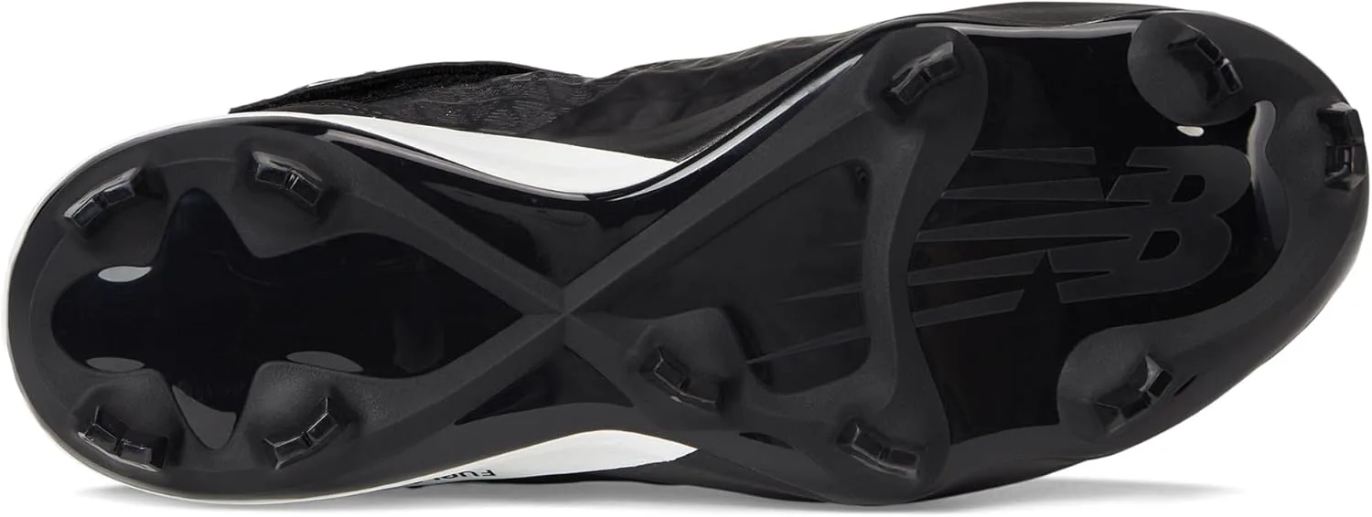 Бейсбольные бутсы New Balance для мужчин FuelCell 4040 V8 с мид-молдинг подошвой, черно-белый — фото 4