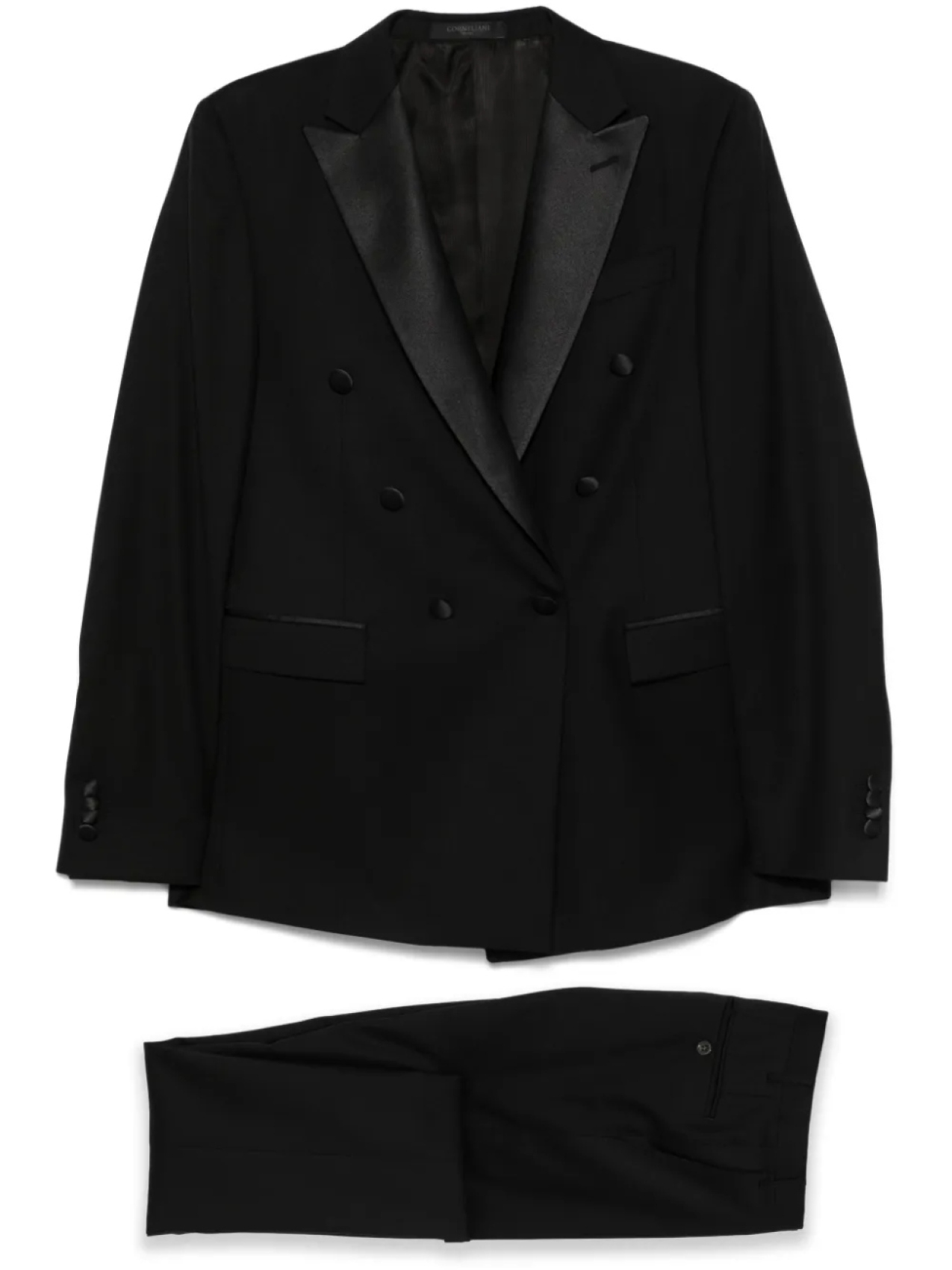 

Corneliani костюм из вирджинской шерсти, черный