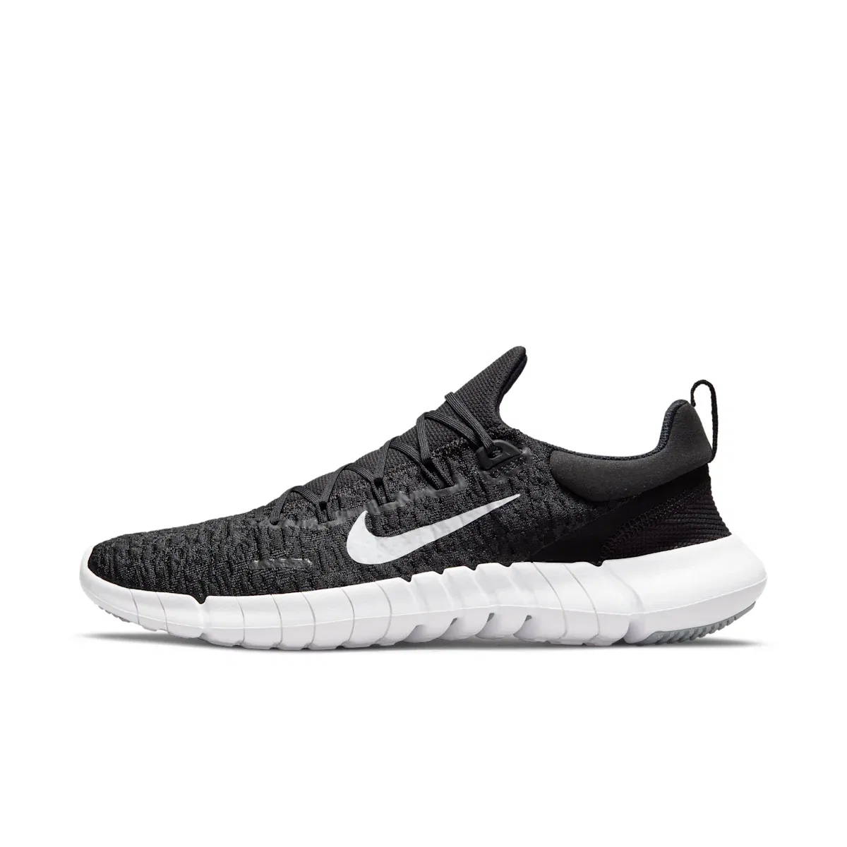 Мужские кроссовки для бега по шоссе Free Run 5.0 Nike, черный