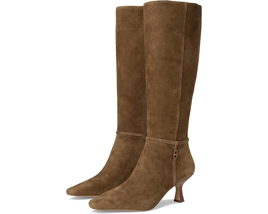 

Ботинки COACH Raquel Suede Boots, цвет Cedar
