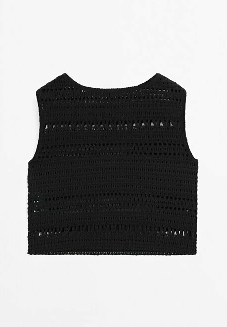 

Топ SLEEVELESS Massimo Dutti, черный