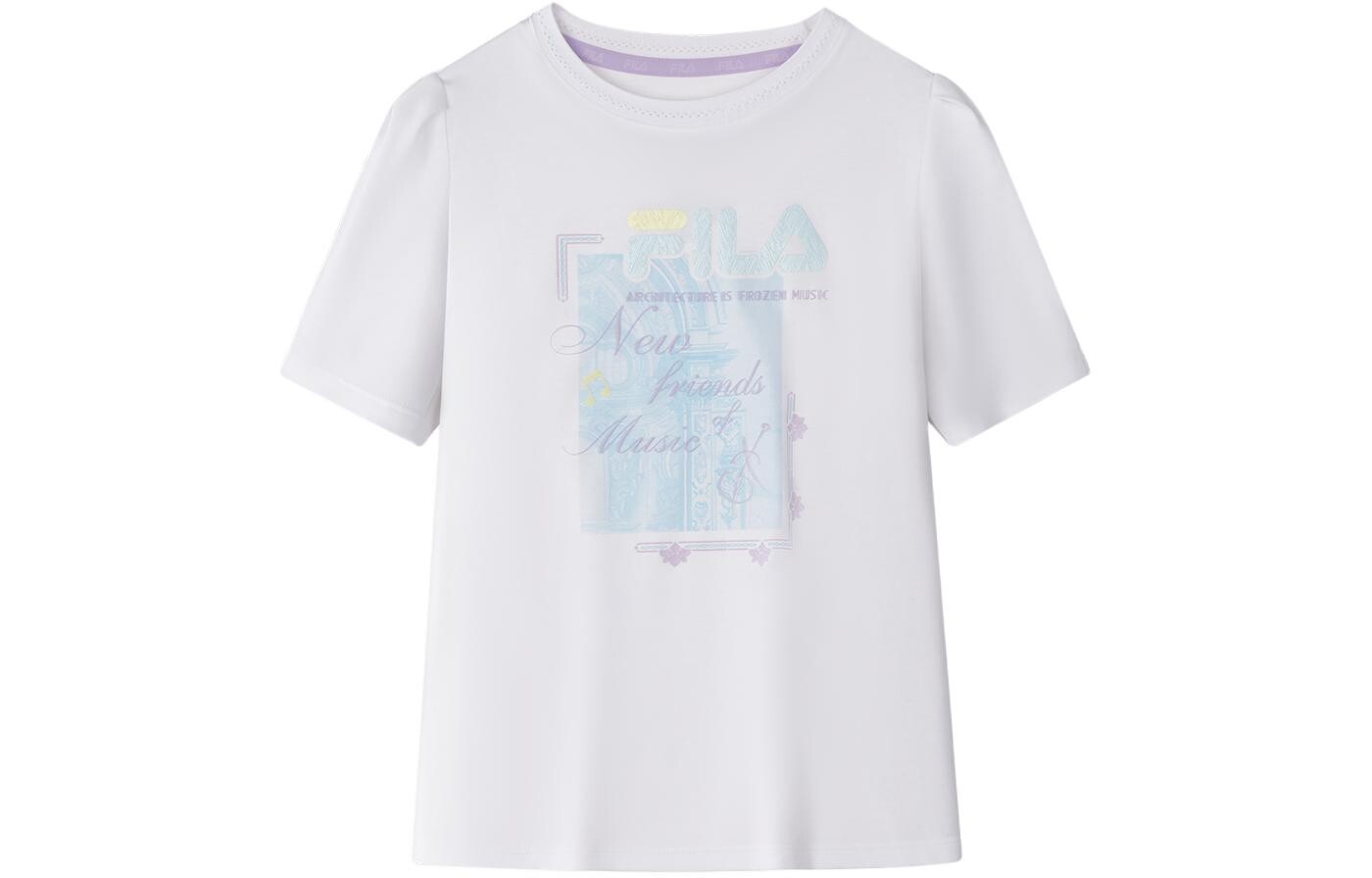 

Футболка GS Fila Kids, белый