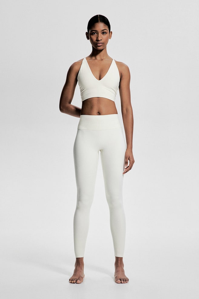 

Спортивные леггинсы из softmove H&M, бежевый