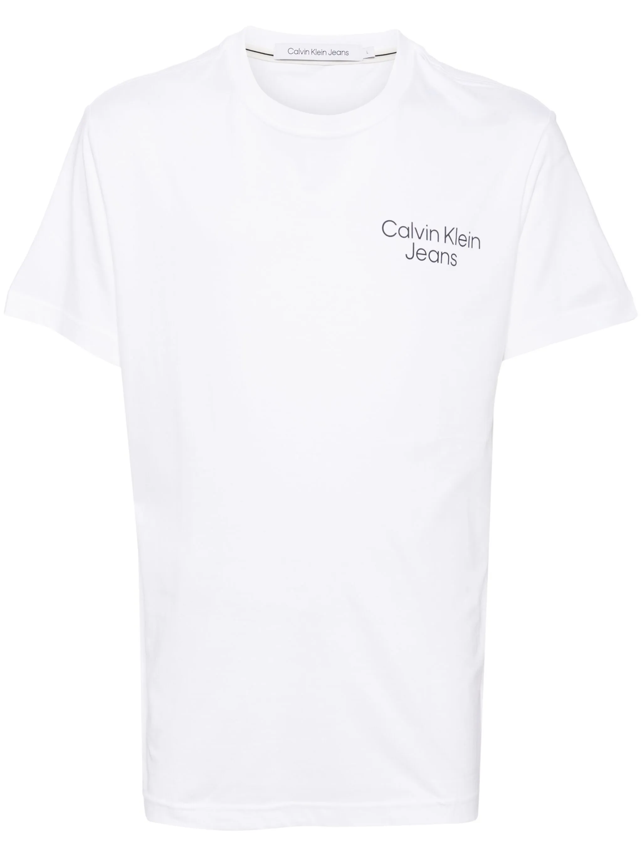 

Футболка с логотипом Calvin Klein, белый