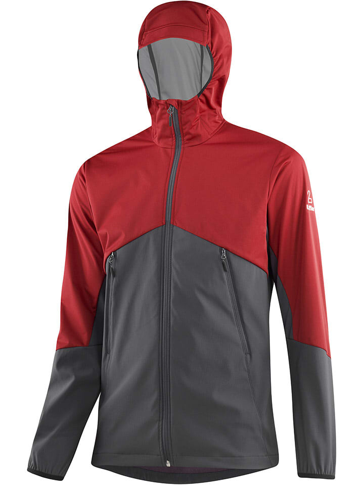

Куртка софтшелл Löffler Softshelljacke Ventico, цвет Grau/Rot
